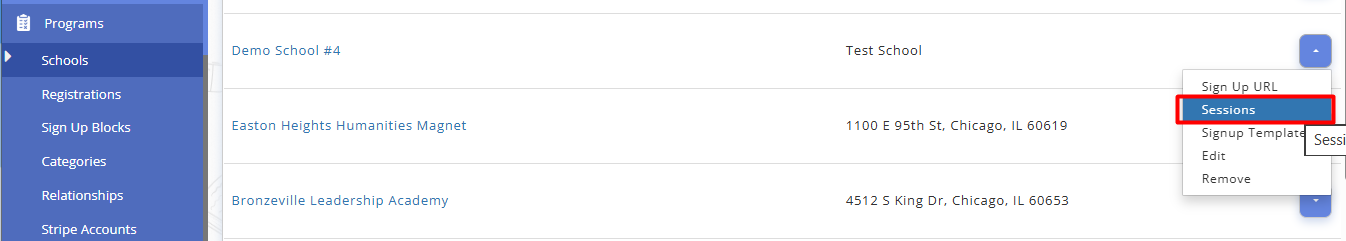 Fig. 2. School Session